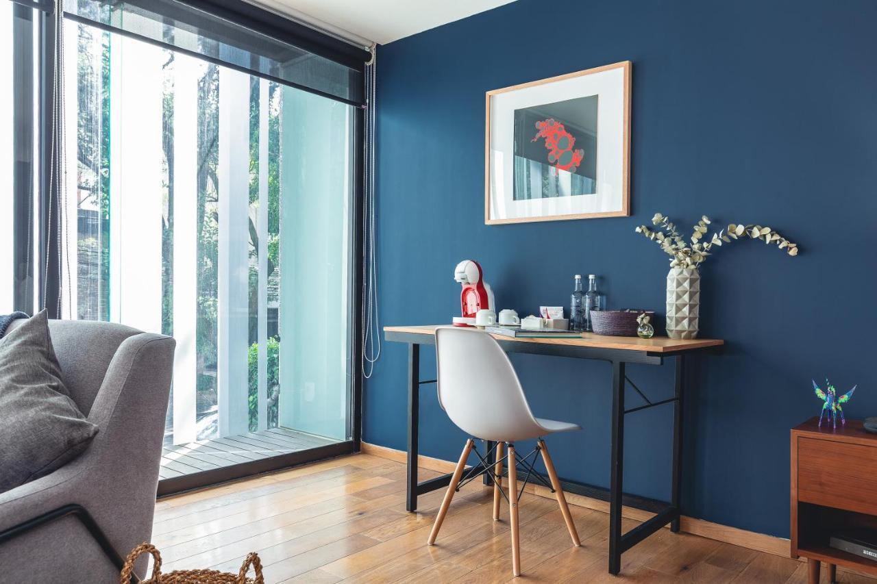 Casai Bright Designer Studio With Balcony In Polanco Ciudad de México Exteriér fotografie
